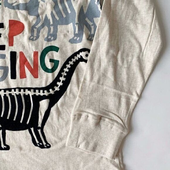 NEW Hanna Andersson Boys Long Sleeve Dinosaur Print Tee, 10 Years - Picture 7 of 8